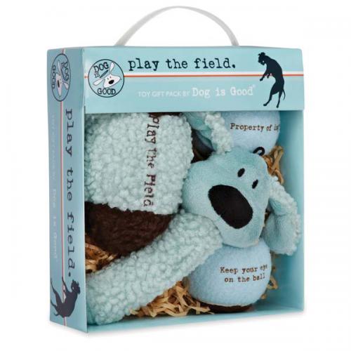 Dog is Good Play the Field 4-Piece Toy Gift Packs