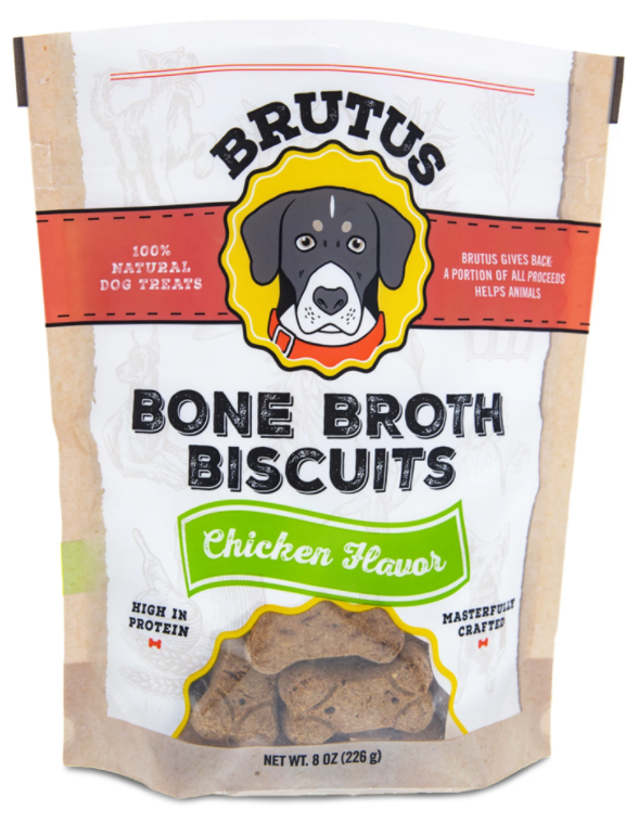 Brutus Biscuits Chicken 8 oz (Pack of 6)