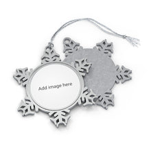 Load image into Gallery viewer, Pewter Snowflake Ornament
