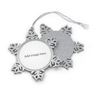 Pewter Snowflake Ornament